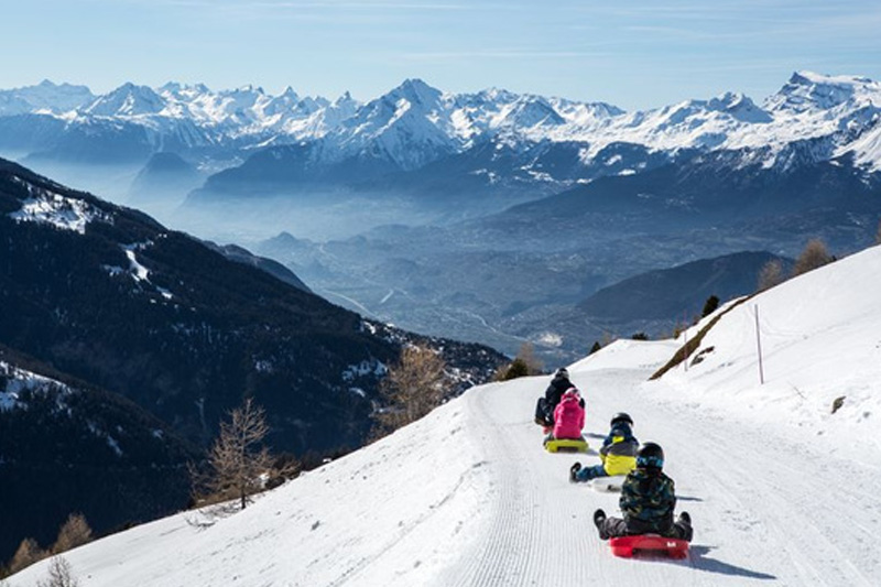 Piste de luge